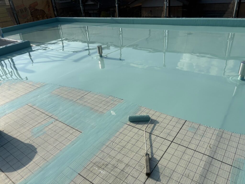 ウレタン防水1層目